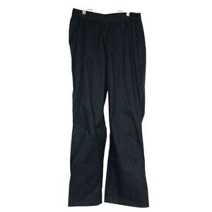 COLUMBIA -WOMEN'S MEDIUM - BLACK OMNI-TECH STORM SURGE II RAIN PANTS